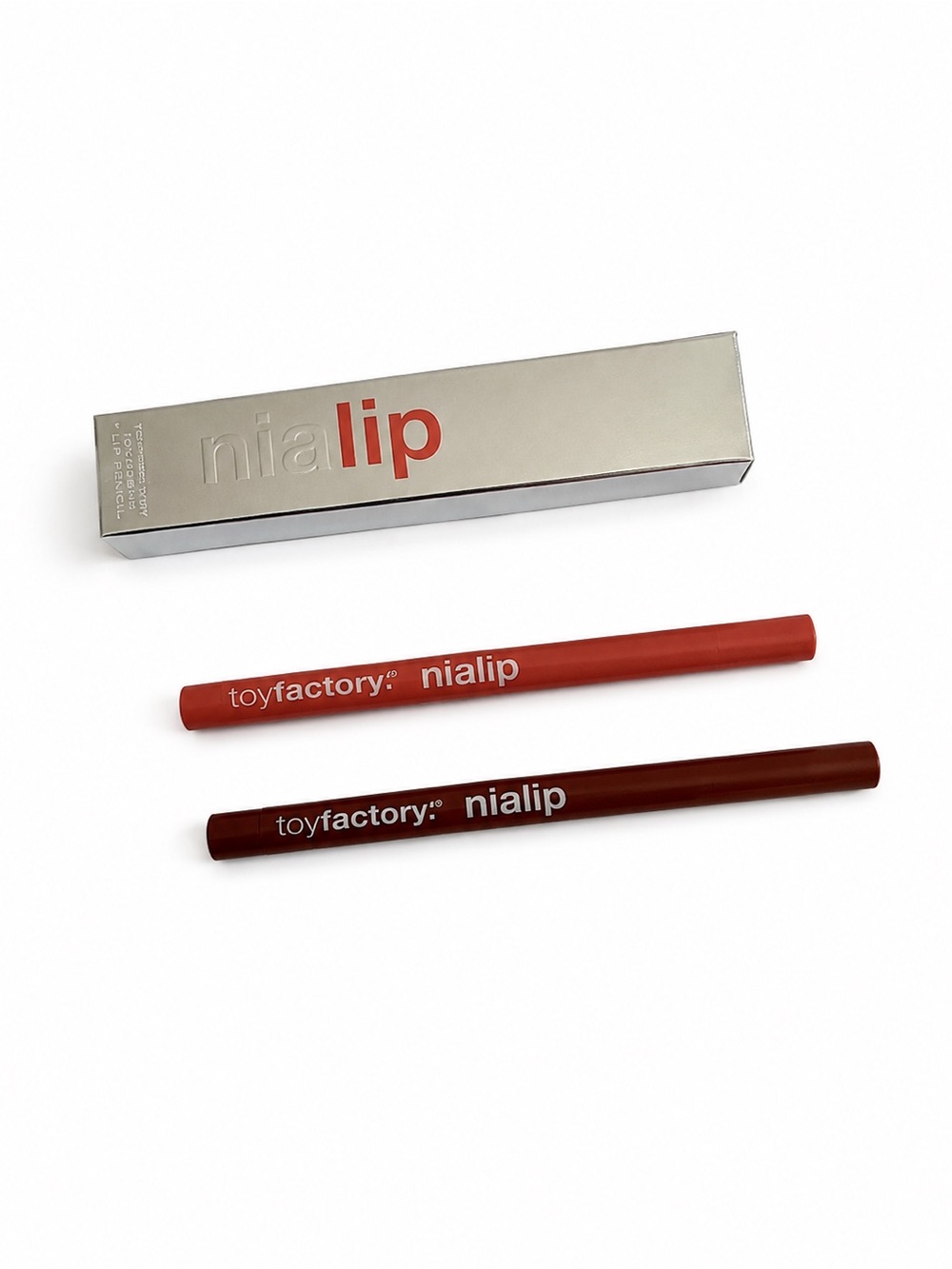 toyfactory nialip Niacinamide Lip Liners Duo Kit Nude Protocol Deep Seek NIB